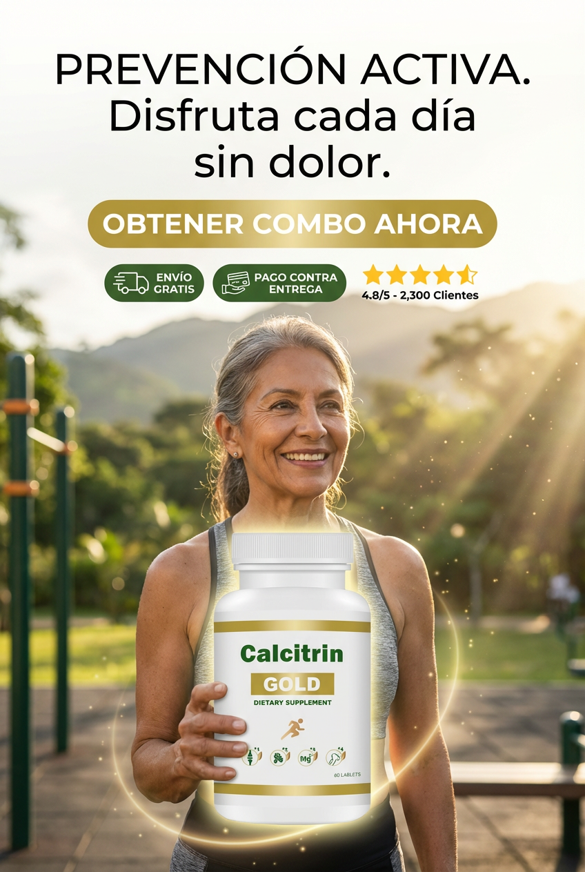 Calcitrin Gold Suplemento dietético |🔥 ¡OFERTA 2X1 SOLO POR HOY! 🔥