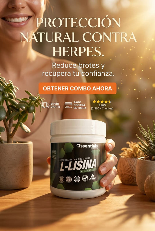 L- Lisina Pura X 250g Tu protección natural