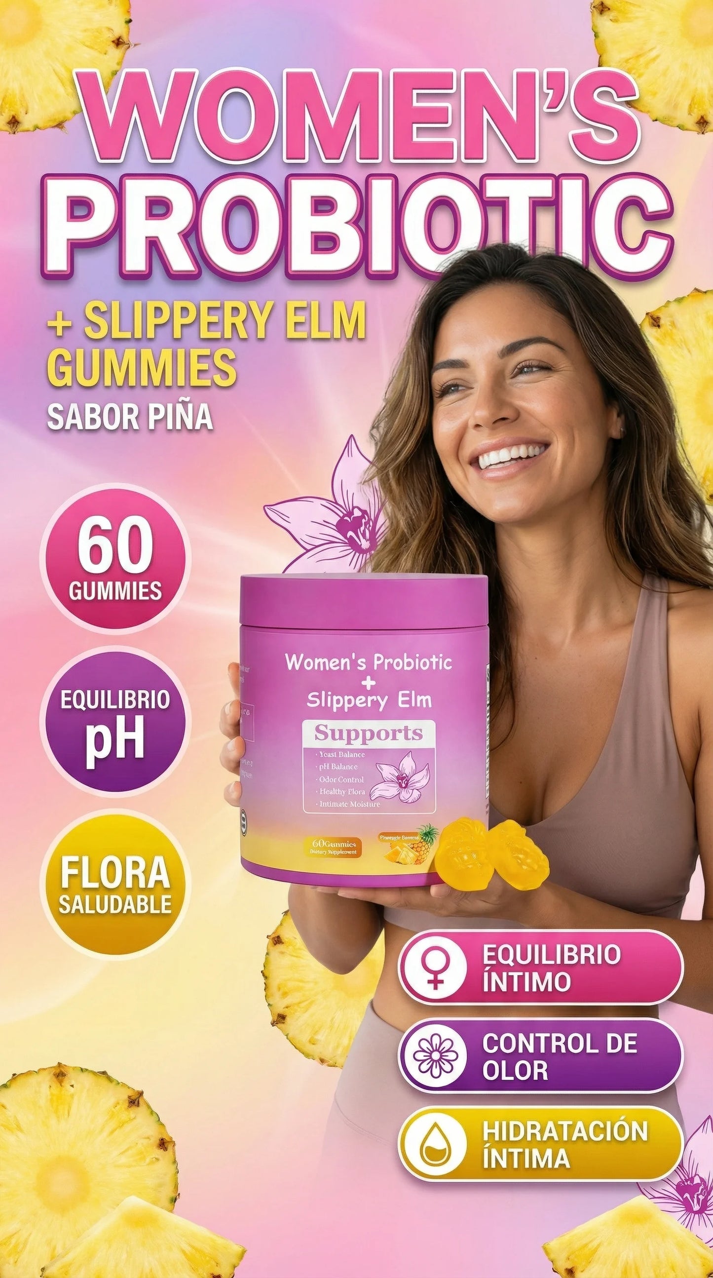 Her Juicy – Probióticos Femeninos en Gomitas